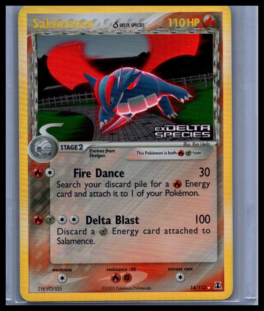 Salamence Delta Species REVERSE HOLO #14/113