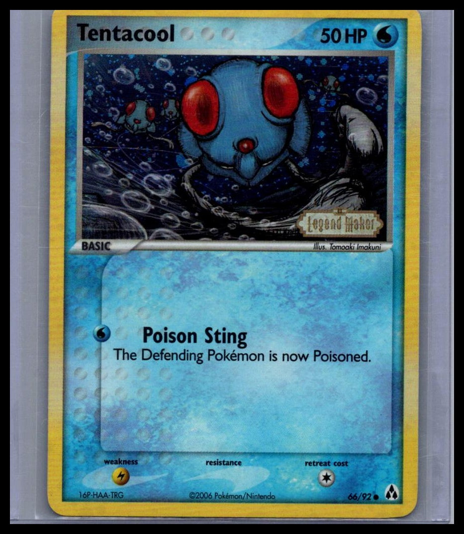 Tentacool Legend Maker #66/92