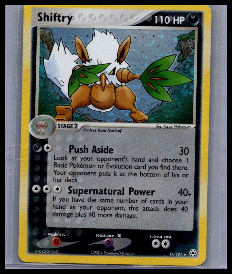 Shiftry Hidden Legends #14/101 HOLO RARE