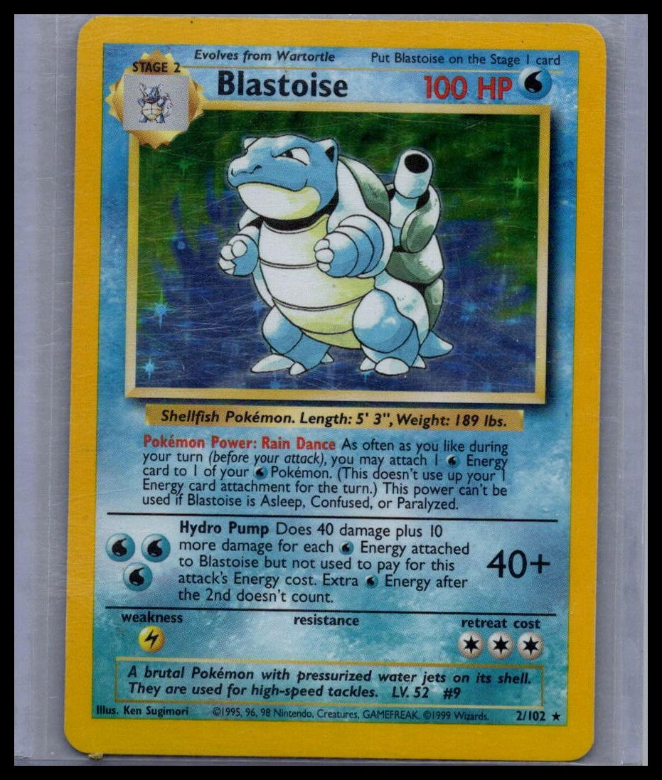 Blastoise Base Set #002/102