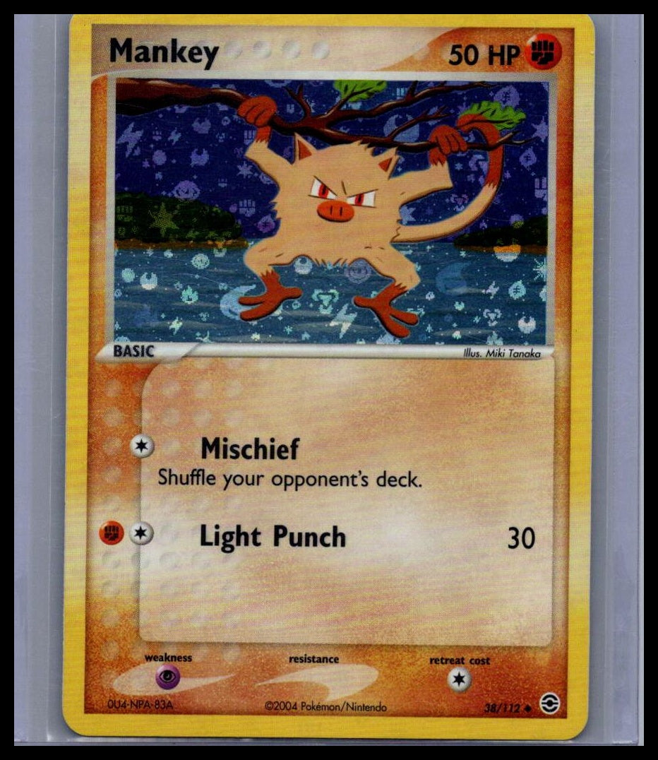 Mankey FireRed & LeafGreen #38/112