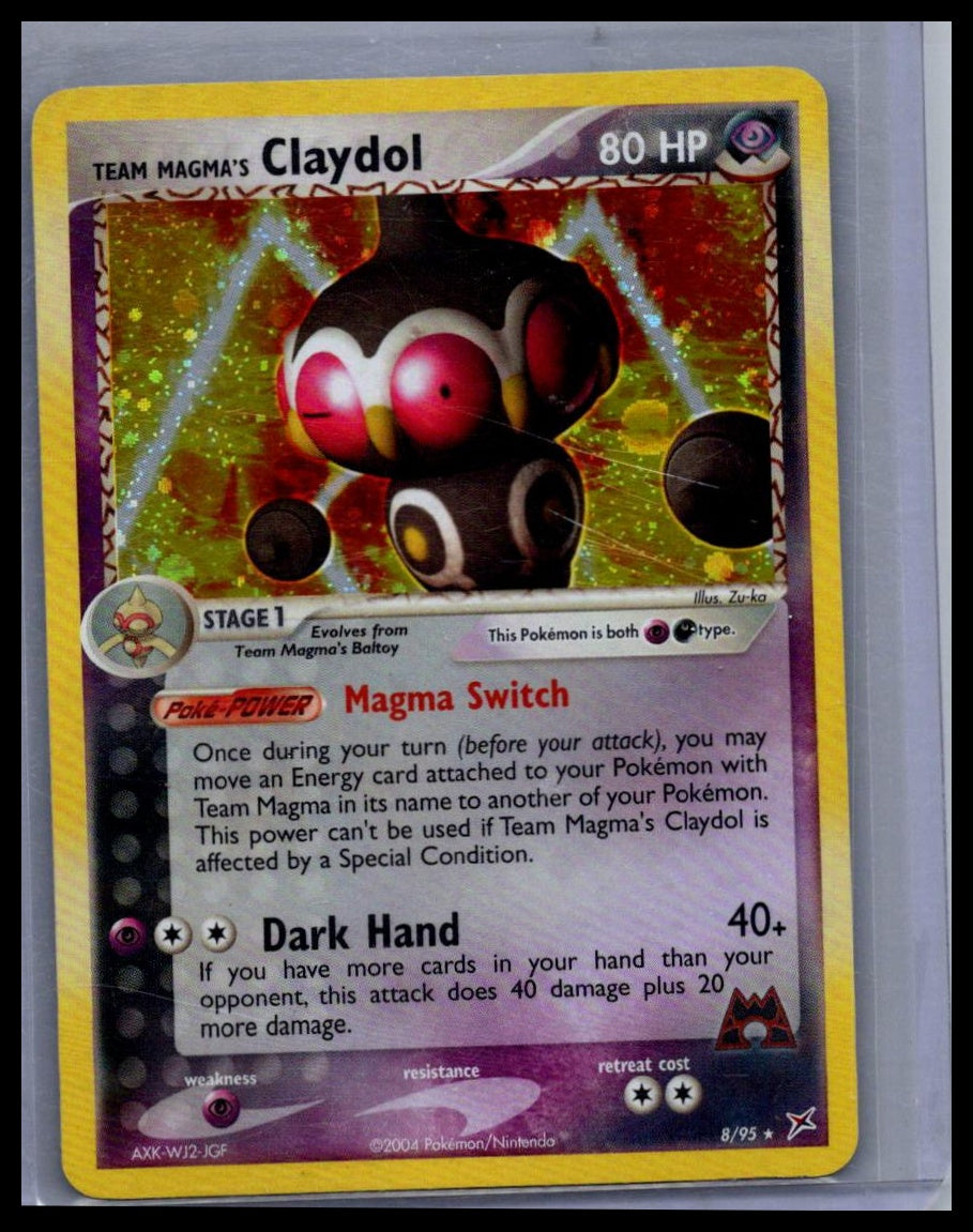 Team Magma's Claydol Team Magma vs Team Aqua #8/95