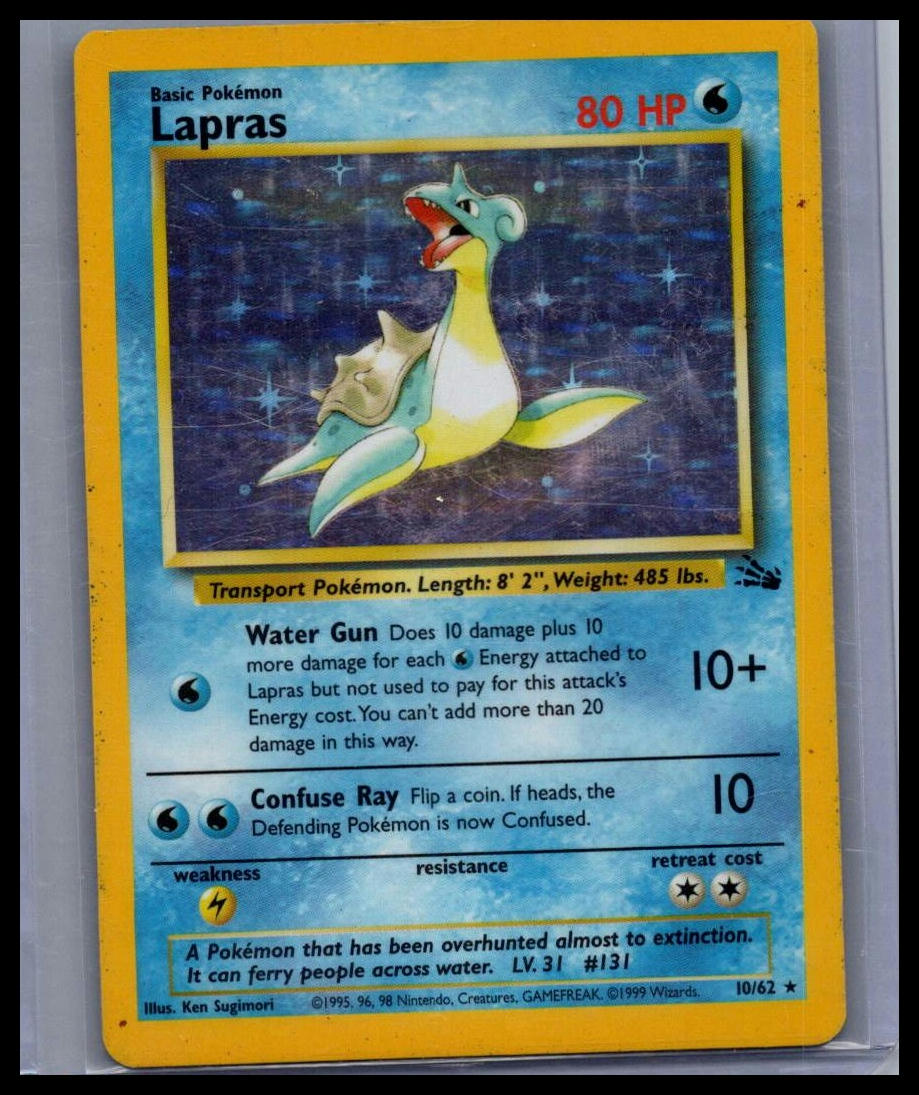 Lapras (10) Fossil #10/62