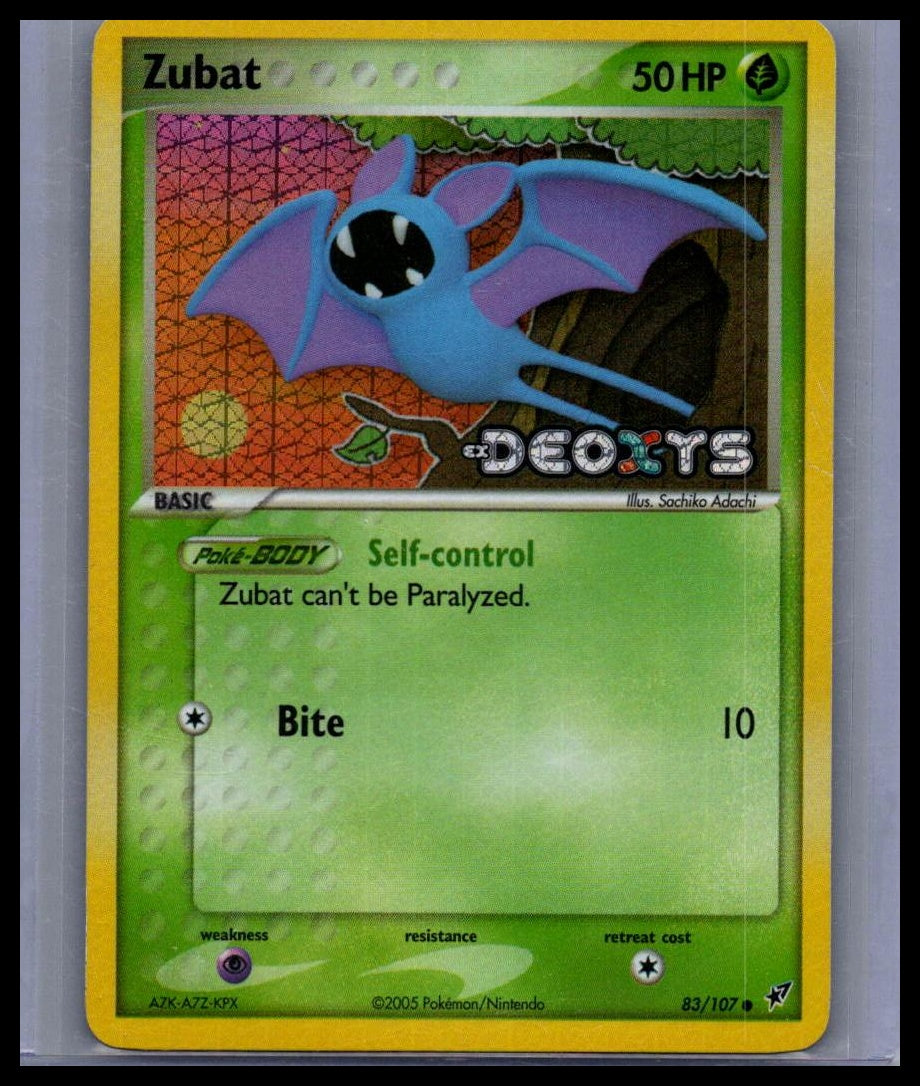 Zubat Deoxys #83/107