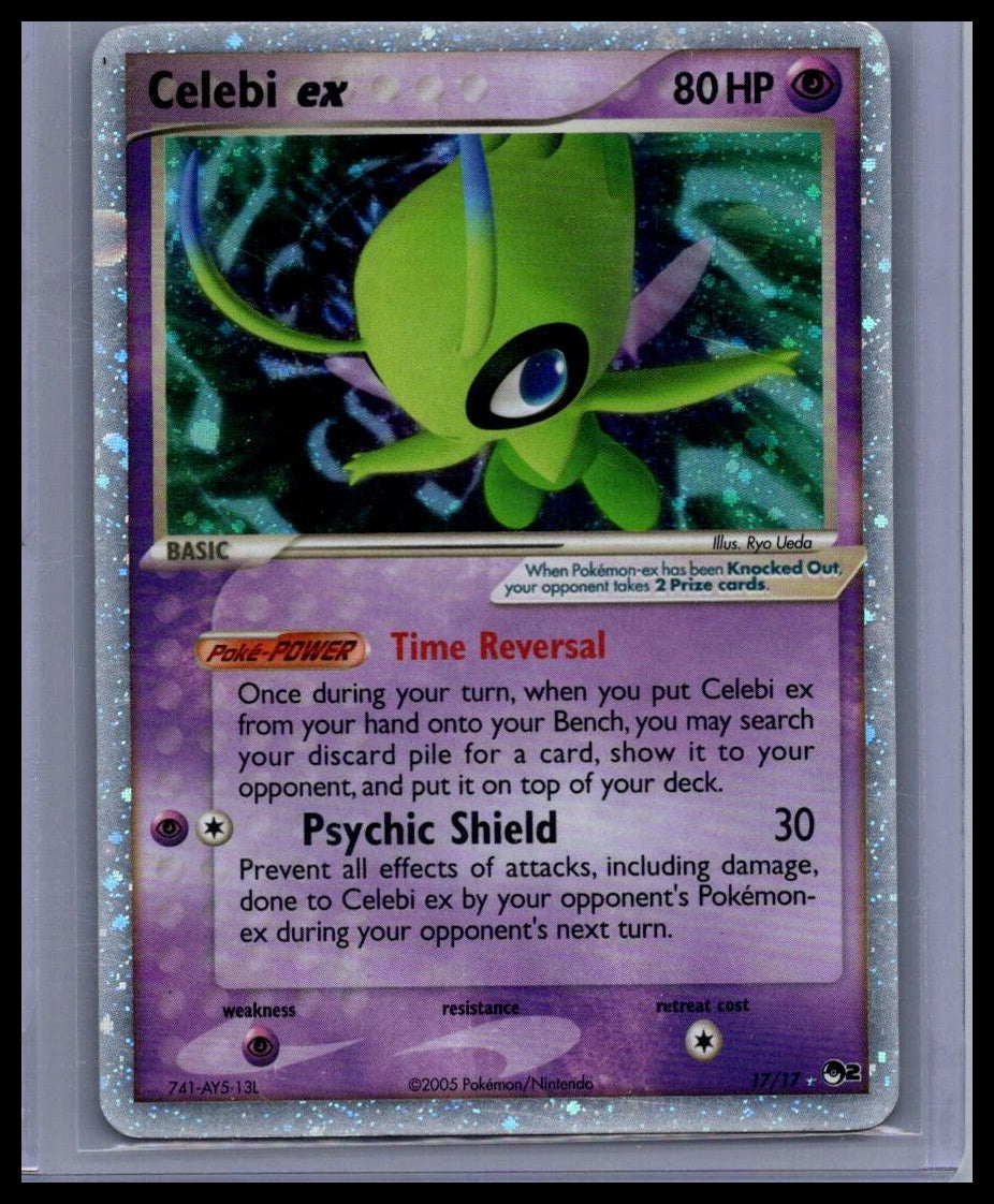 Celebi ex (Holo) POP Series 2 #017/017
