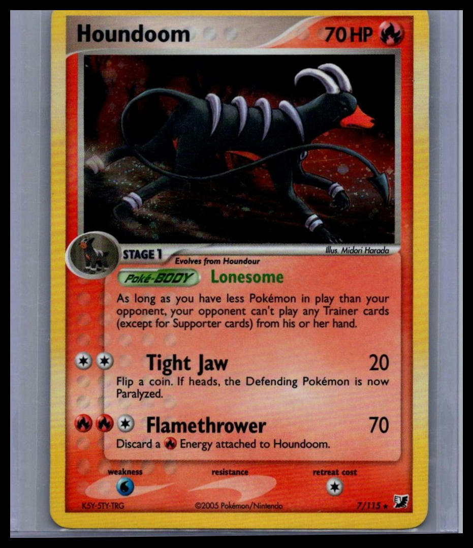 Houndoom Unseen Forces #7/115