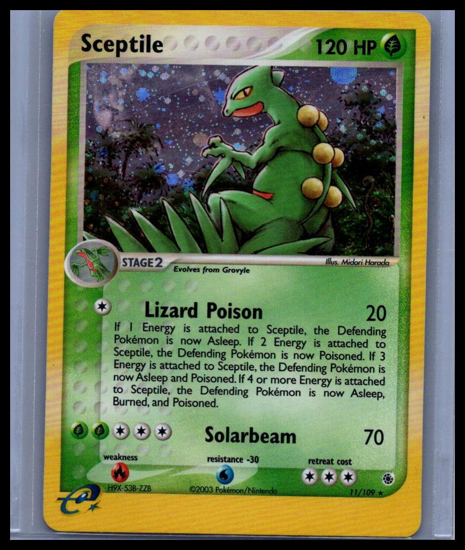 Sceptile Ruby and Sapphire #11/109