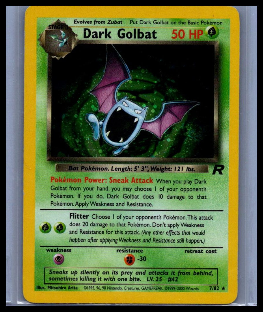 Dark Golbat (7) Team Rocket #07/82