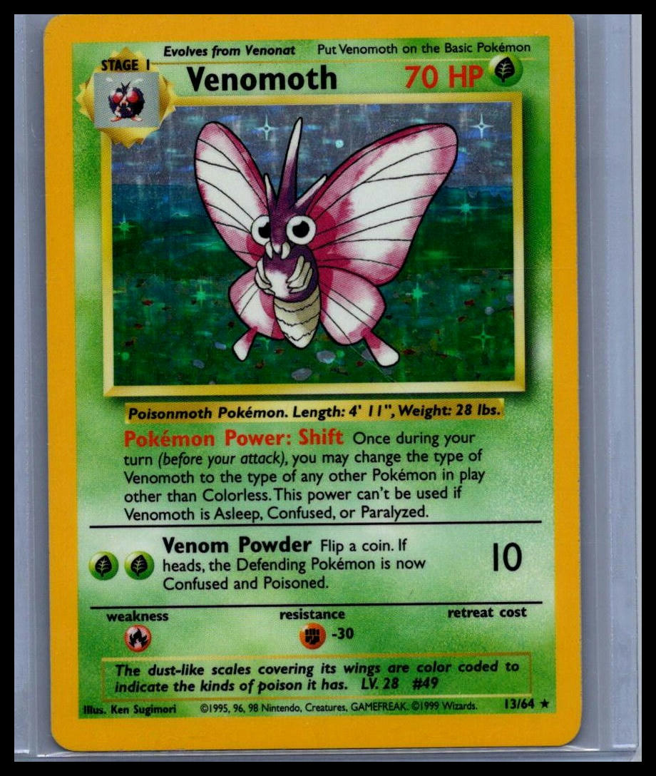 Venomoth Pokemon Jungle #