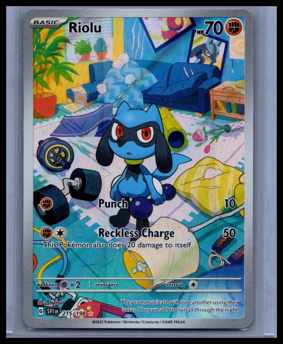 Riolu SV01: Scarlet & Violet Base Set #215/198