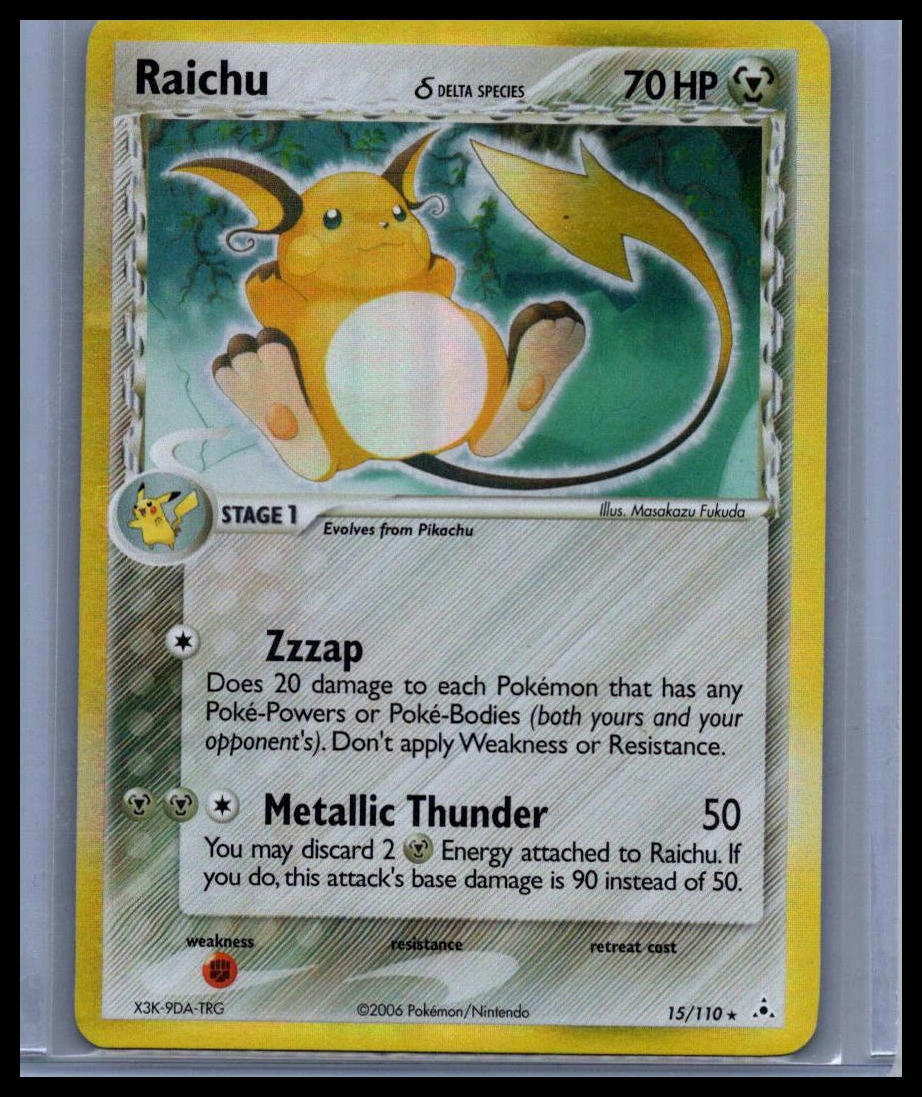 Raichu (Delta Species) Holon Phantoms #15/110
