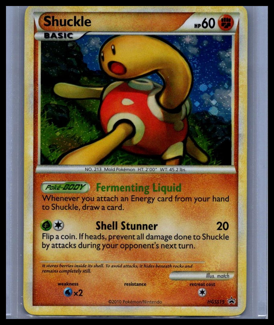 Shuckle HGSS Promos #HGSS15