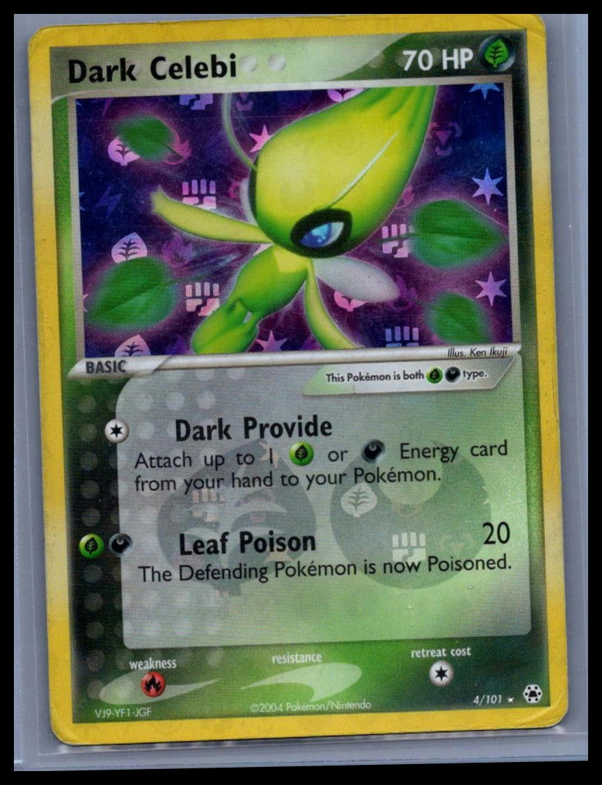 Dark Celebi Hidden Legends #4/101 REVERSE HOLOFOIL