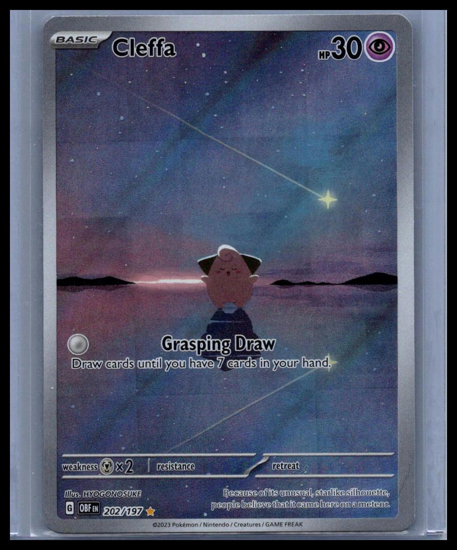Cleffa SV03: Obsidian Flames #202/197