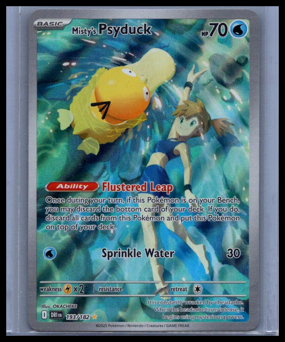 Misty's Psyduck SV10: Destined Rivals #193/182