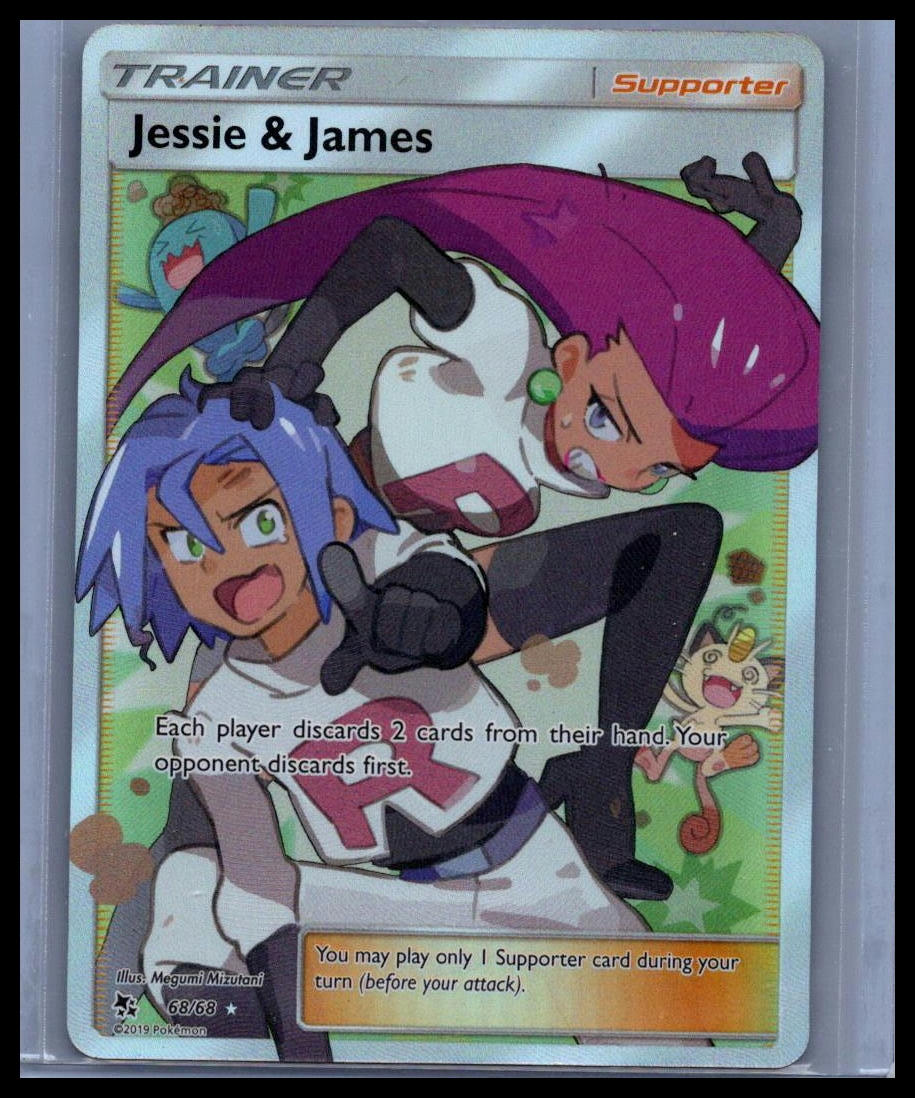 Jessie & James (Full Art) Hidden Fates #68/68