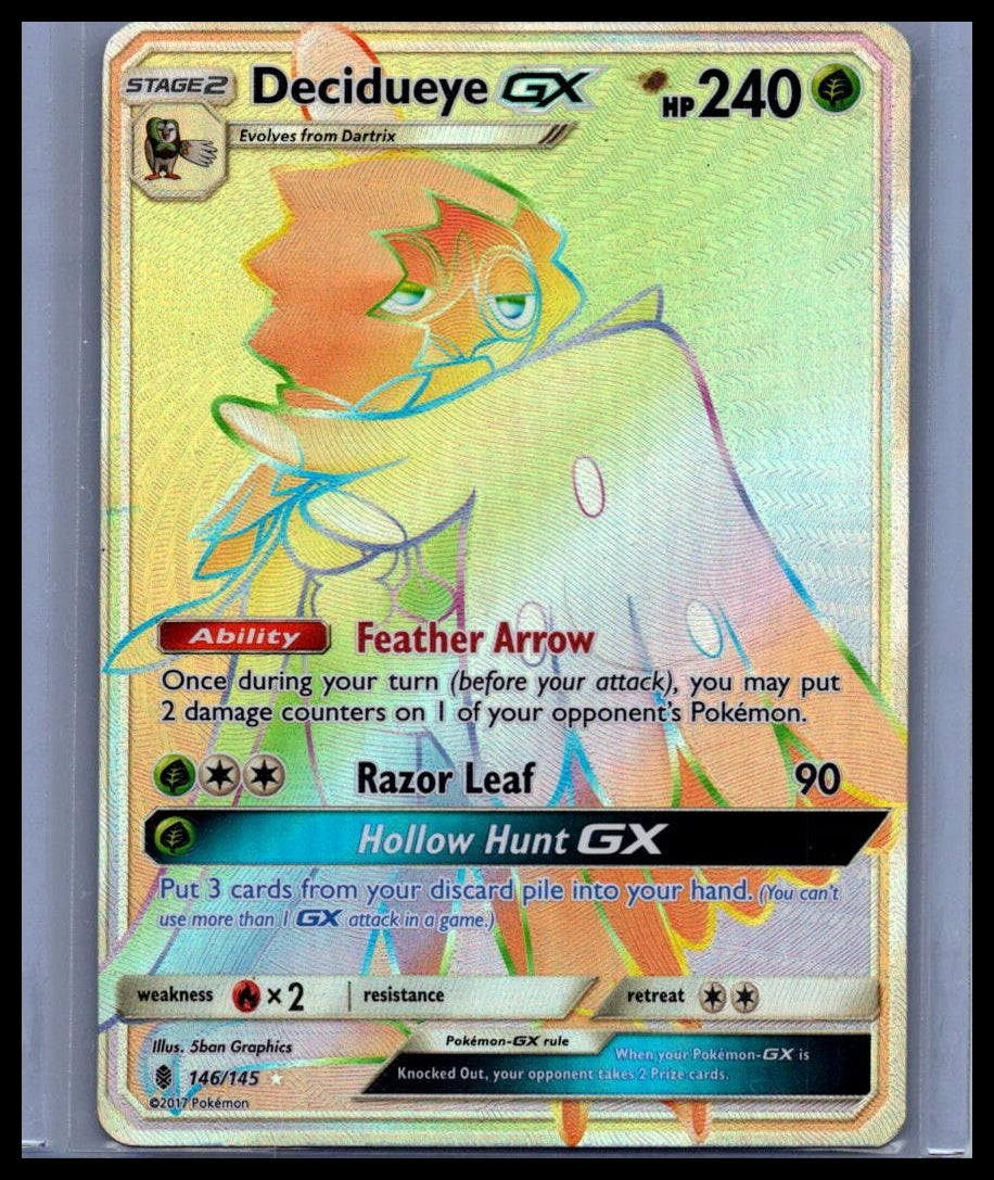 Decidueye GX (Secret) SM - Guardians Rising #146/145