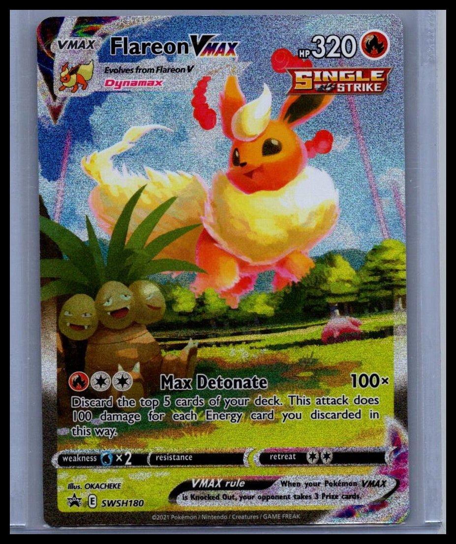 Flareon VMAX SWSH: Sword & Shield Promo Cards #SWSH180