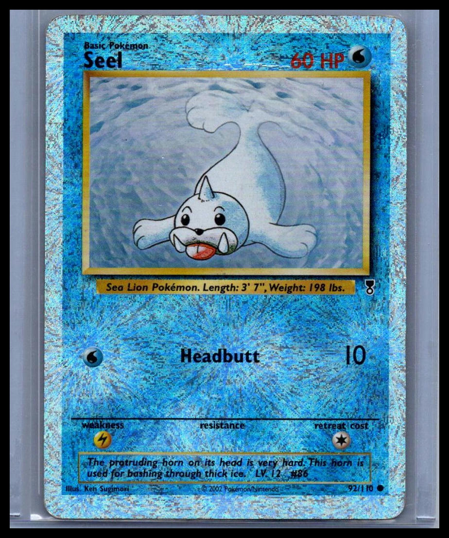 Seel Legendary Collection #092/110 REVERSE HOLO