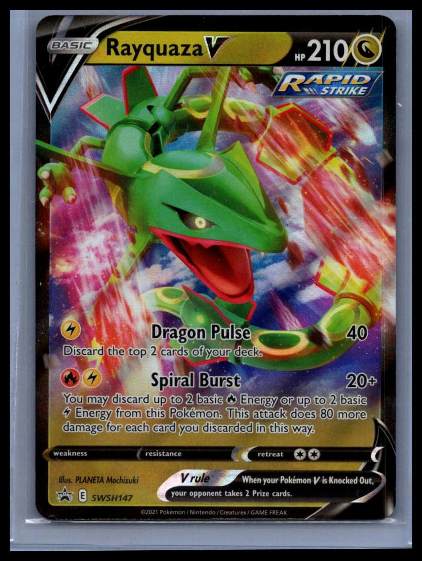 Rayquaza V SWSH: Sword & Shield Promo Cards #SWSH147