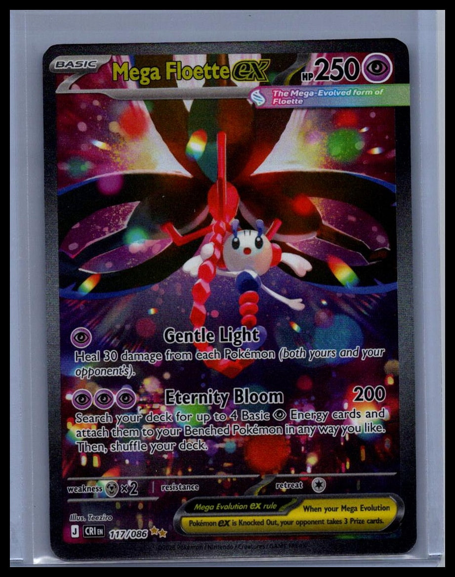 Mega Floette ex ME04: Chaos Rising #117/086