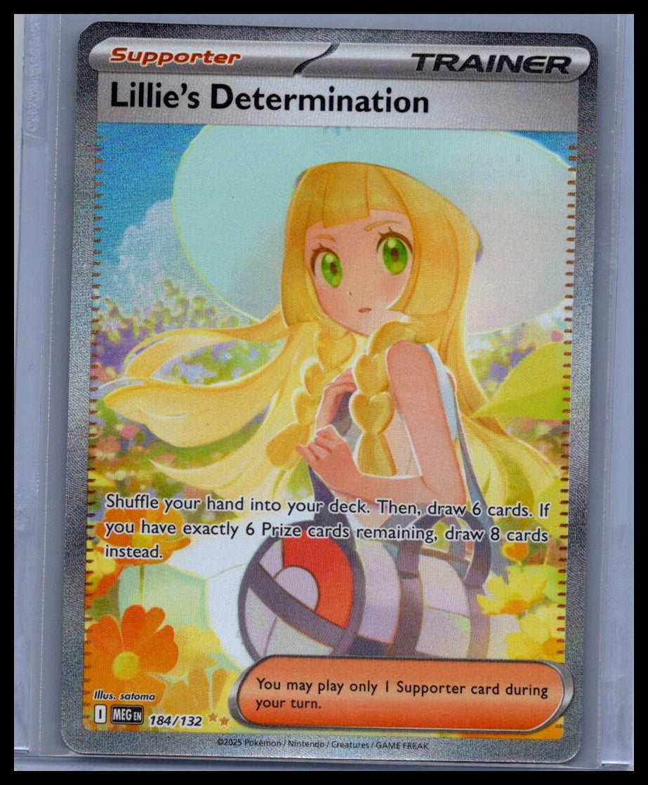 Lillie's Determination ME01: Mega Evolution #184/132
