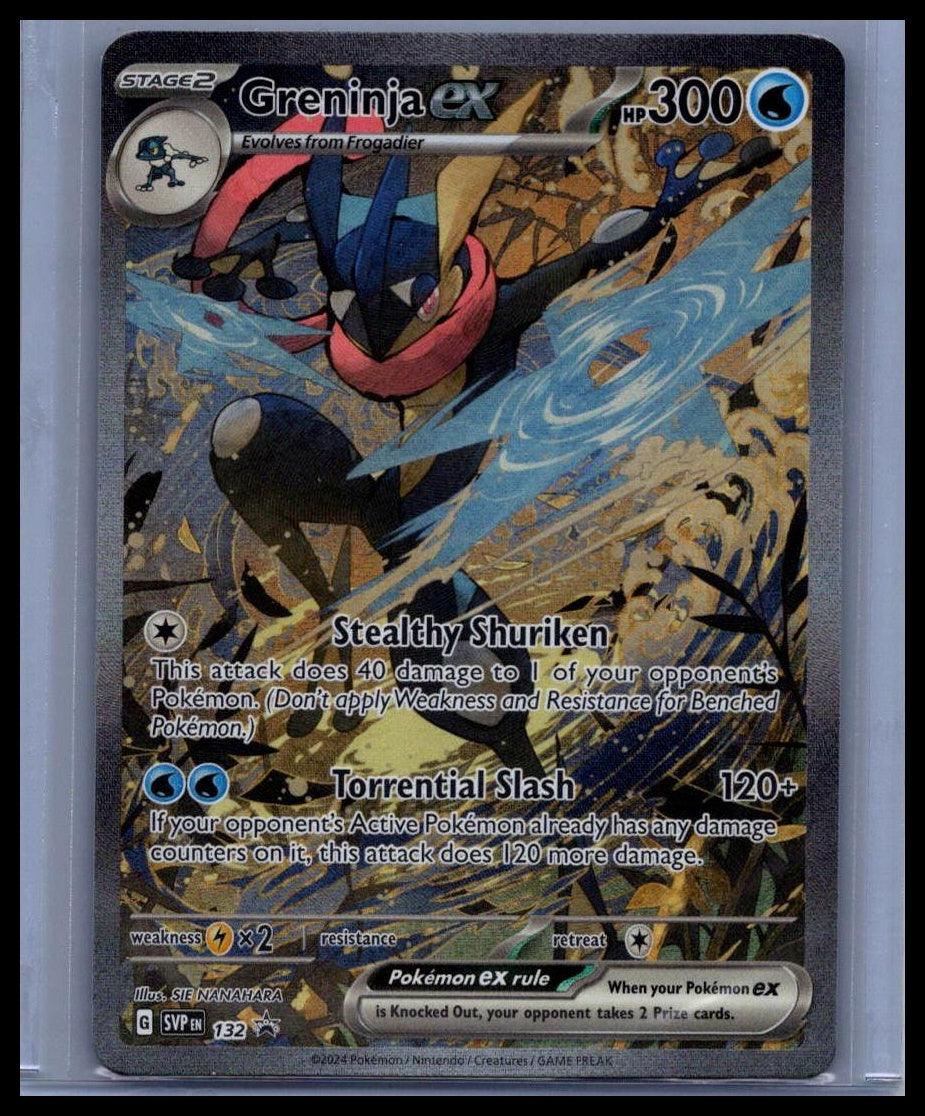 Greninja ex SV: Scarlet & Violet Promo Cards #132