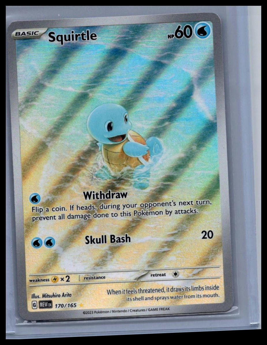 Squirtle SV: Scarlet & Violet 151 #170/165