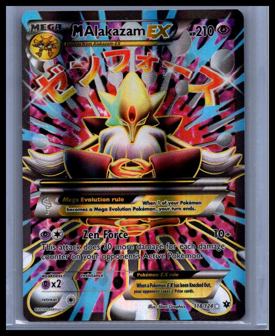 M Alakazam EX (Full Art) XY - Fates Collide #118/124