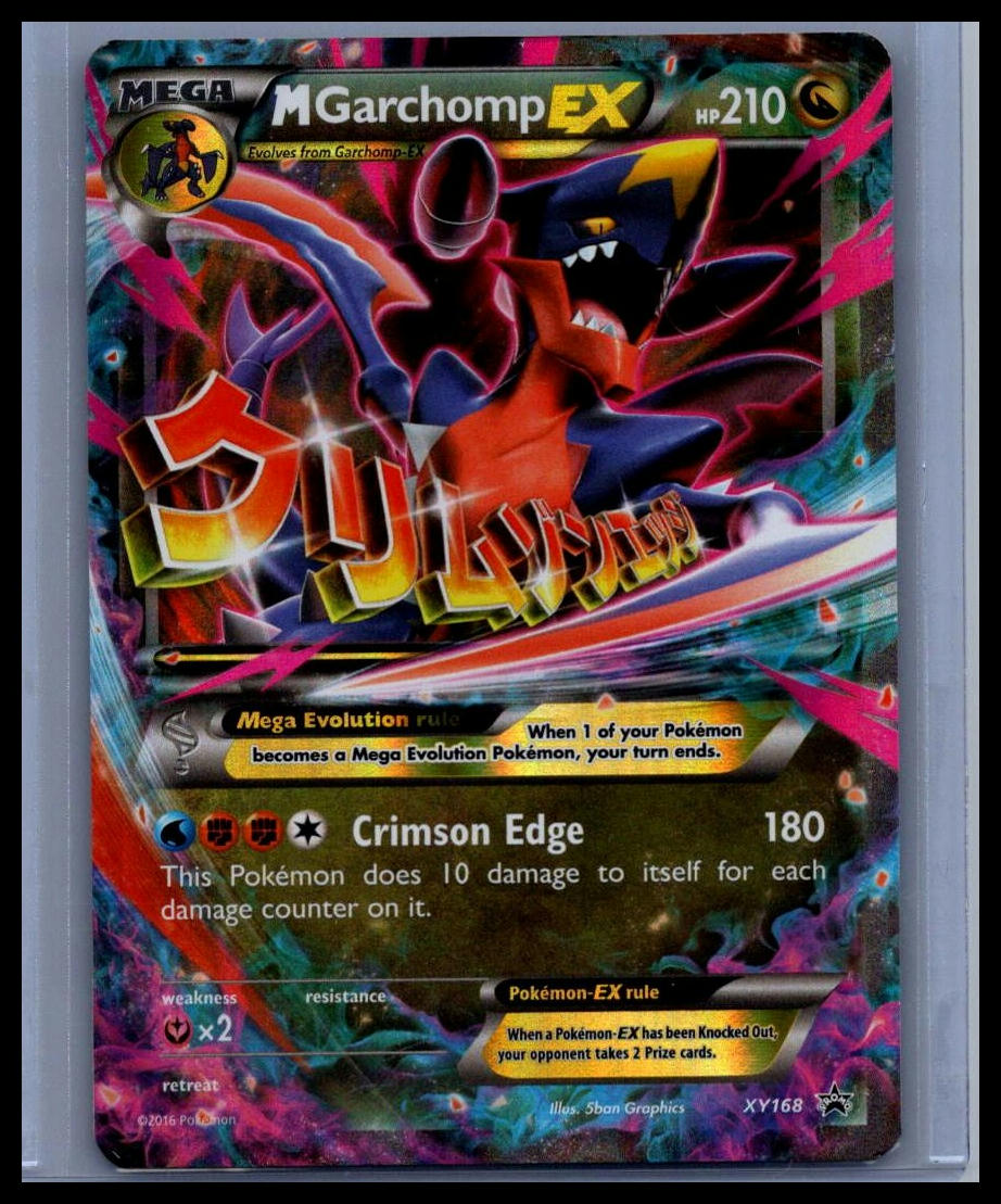 M Garchomp EX XY Promos #XY168