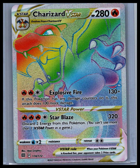 Charizard VSTAR (Secret) SWSH09: Brilliant Stars #174/172