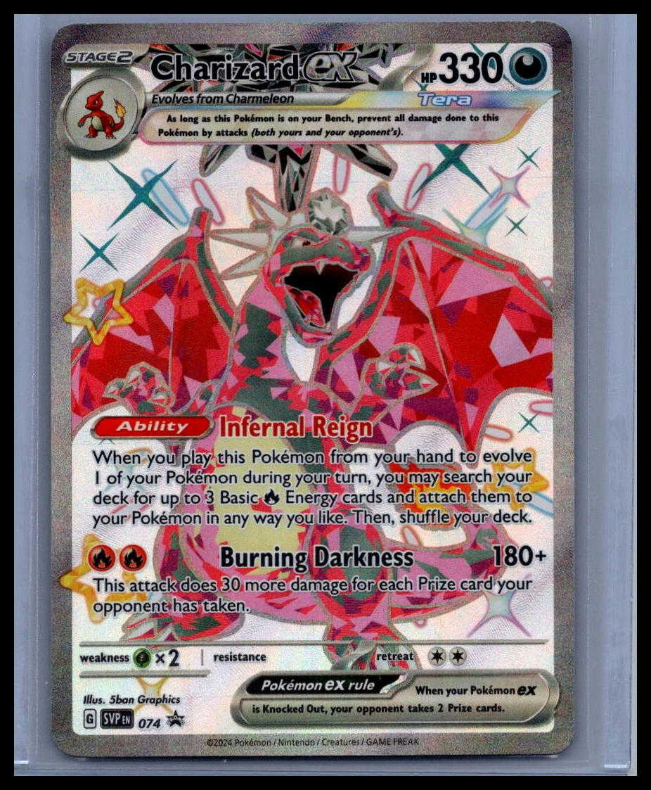Charizard ex SV: Scarlet & Violet Promo Cards #074