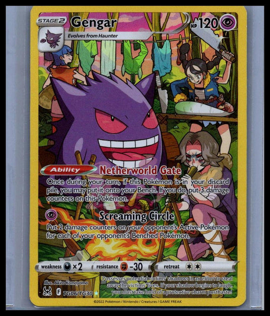 Gengar SWSH11: Lost Origin Trainer Gallery #TG06/TG30