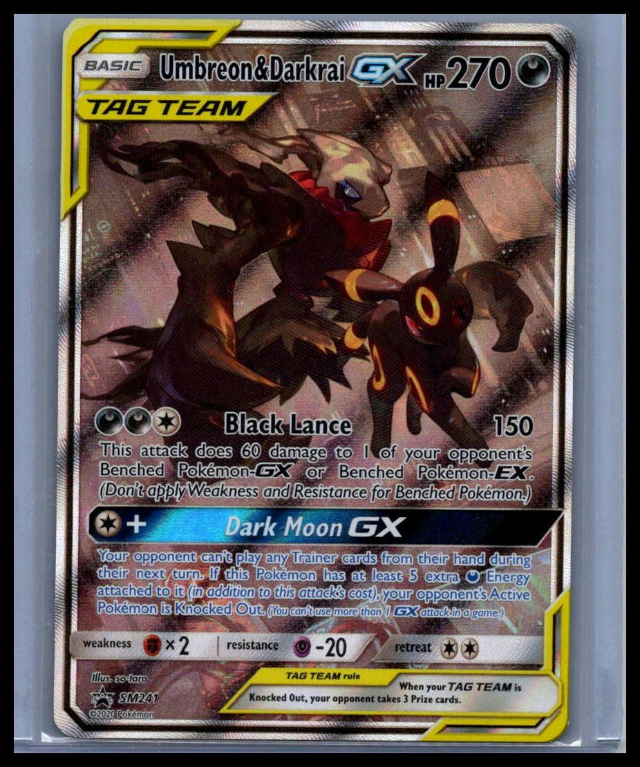 Umbreon & Darkrai GX SM Promos #SM241