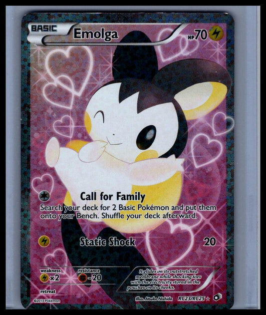 Emolga (Full Art) Legendary Treasures: Radiant Collection #RC23/RC25