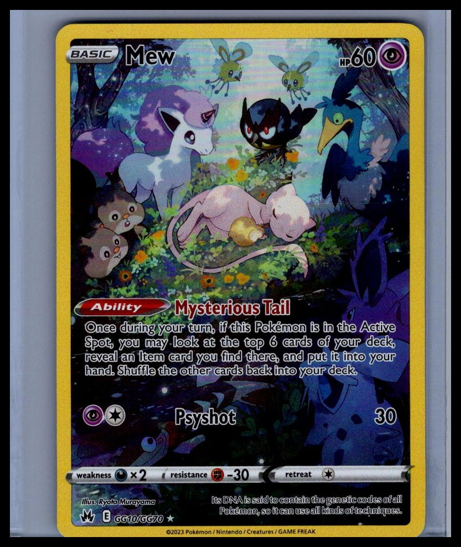 Mew SWSH: Crown Zenith: Galarian Gallery #GG10/GG70
