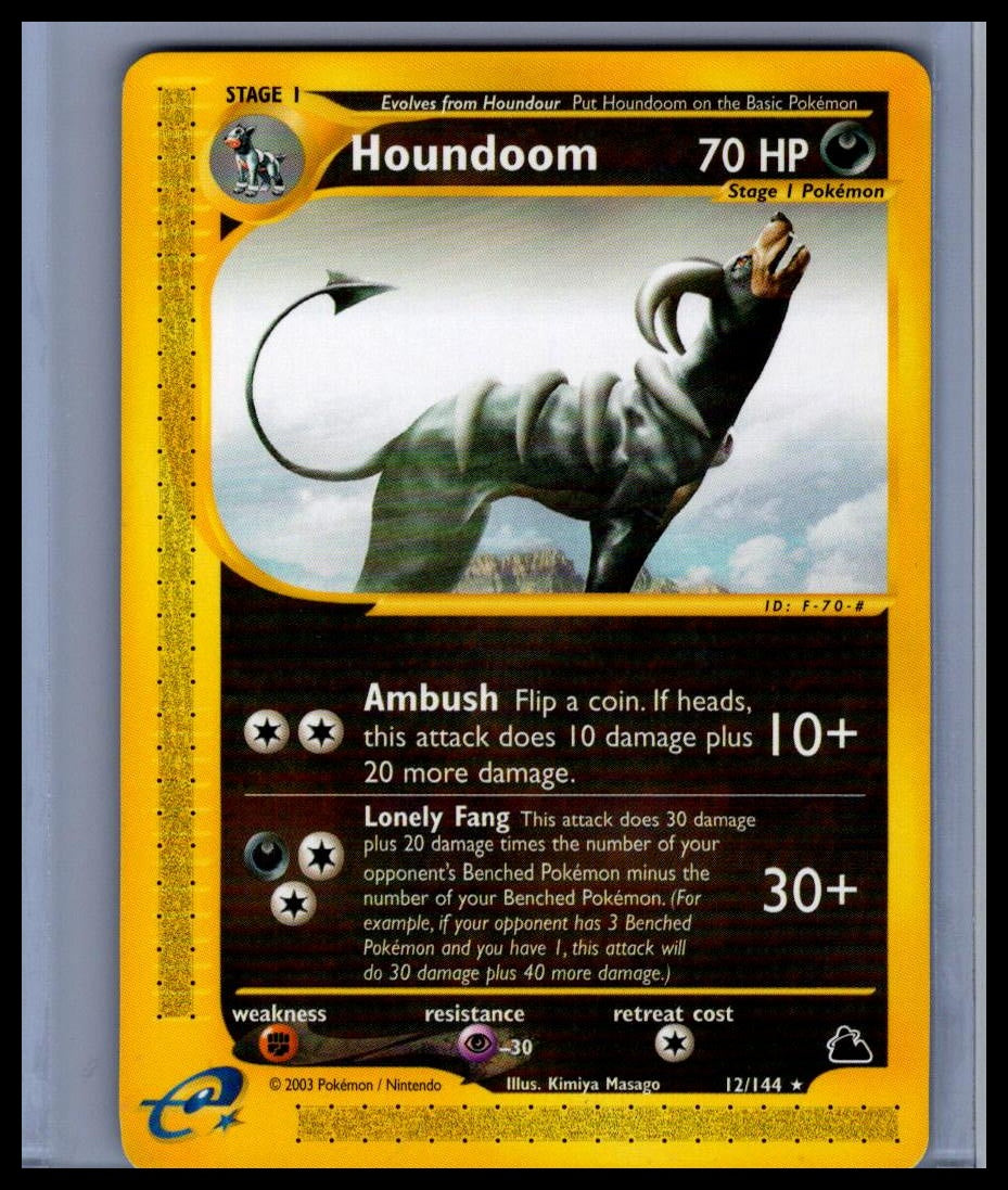 Houndoom (12) Skyridge #012/144