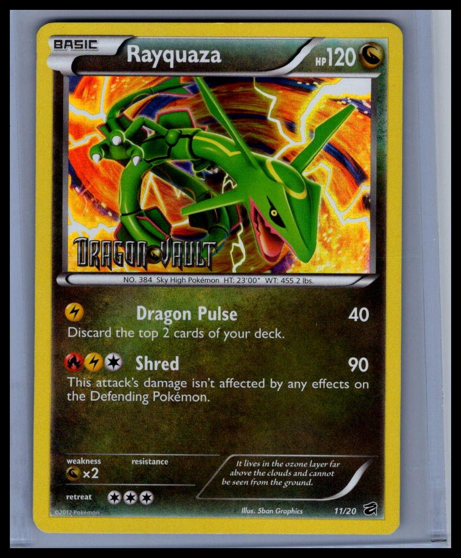 Rayquaza Dragon Vaults Promo / Blister Exclusives #011/020