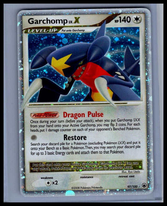 Garchomp LV.X Majestic Dawn #97/100