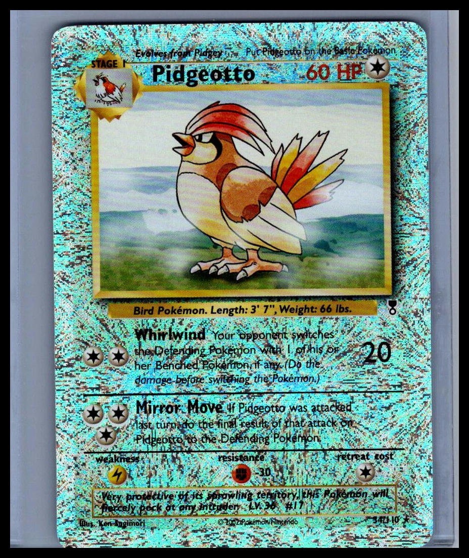 Pidgeotto Legendary Collection Reverse Holo #034/110