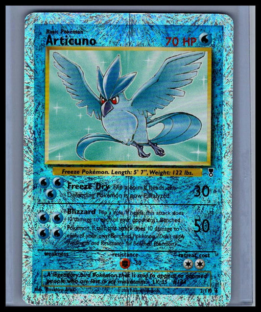 Articuno Legendary Collection Reverse Holo #002/110
