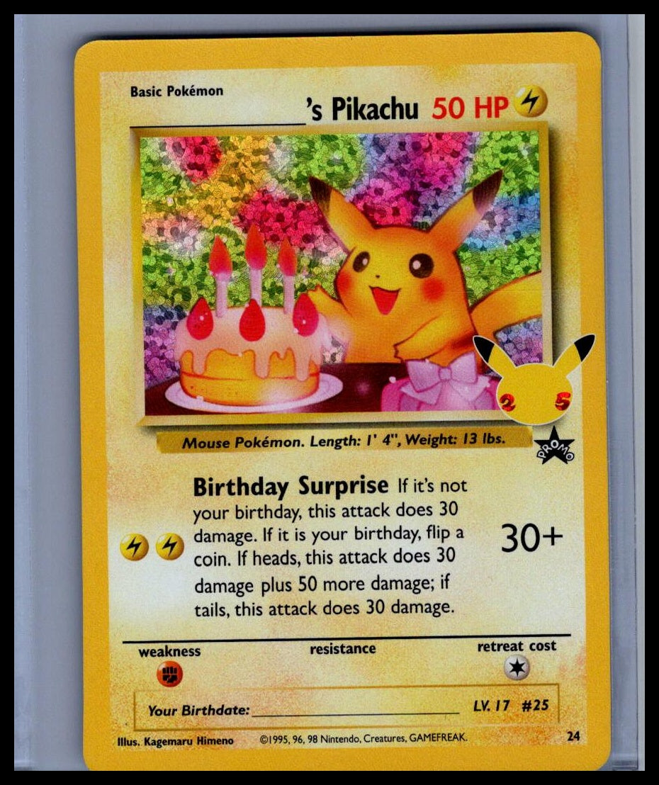 ______'s Pikachu Celebrations: Classic Collection #24/53