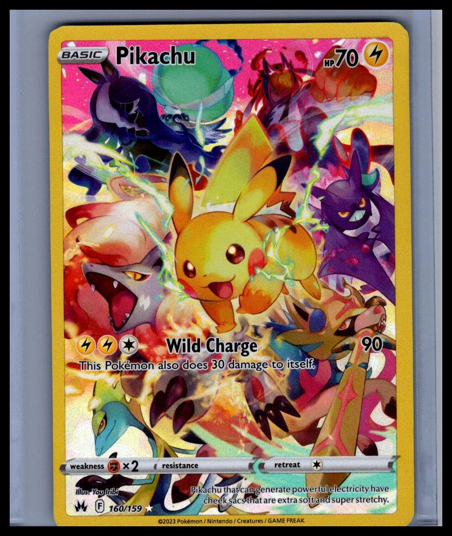 Pikachu (Secret) SWSH: Crown Zenith #160/159