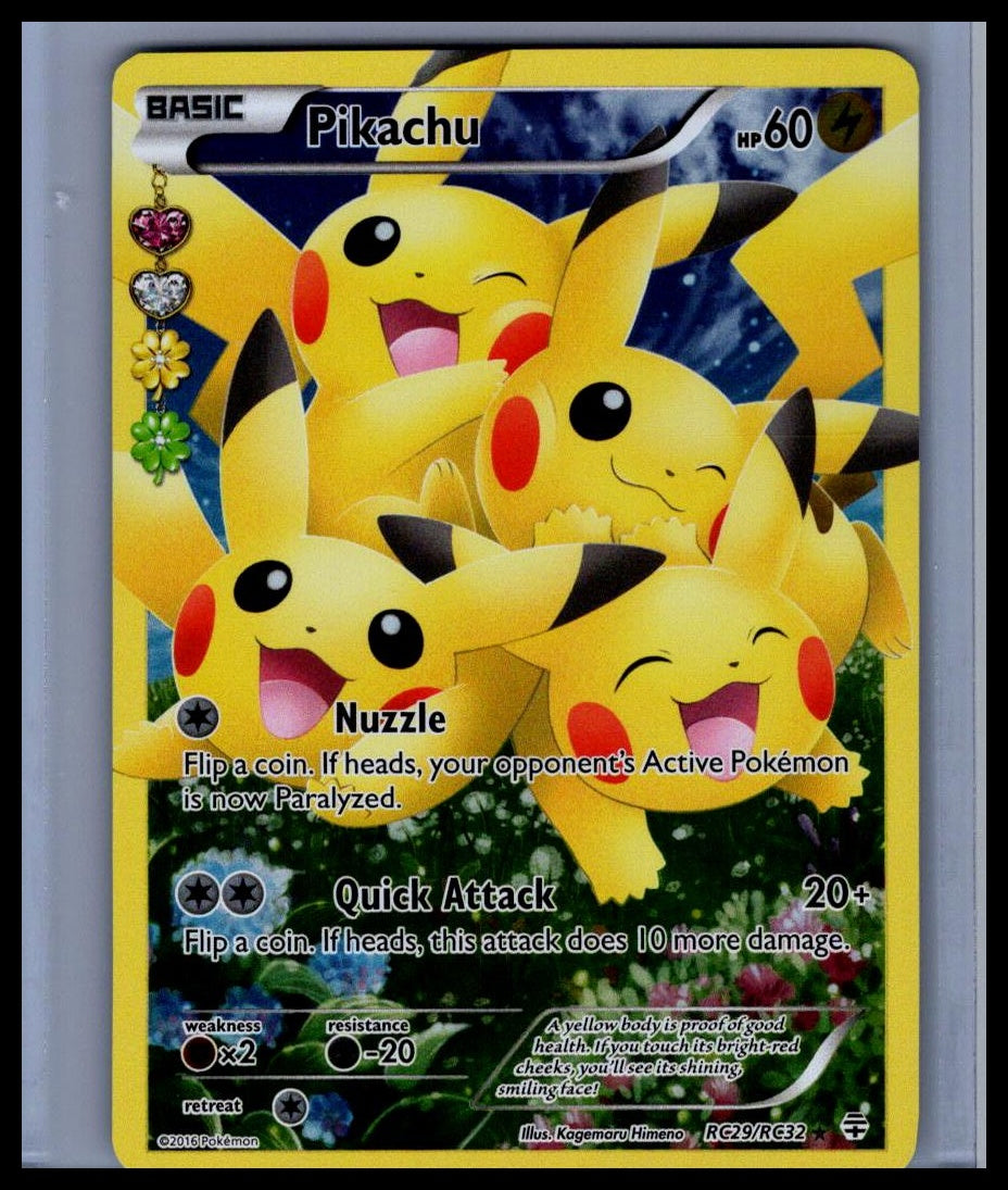 Pikachu (Full Art) Generations: Radiant Collection #RC29/RC32