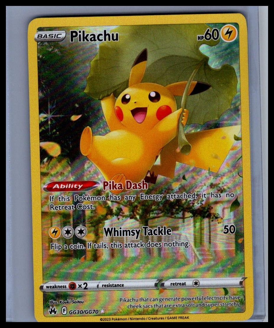 Pikachu SWSH: Crown Zenith: Galarian Gallery #GG30/GG70