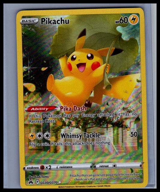 Pikachu SWSH: Crown Zenith: Galarian Gallery #GG30/GG70
