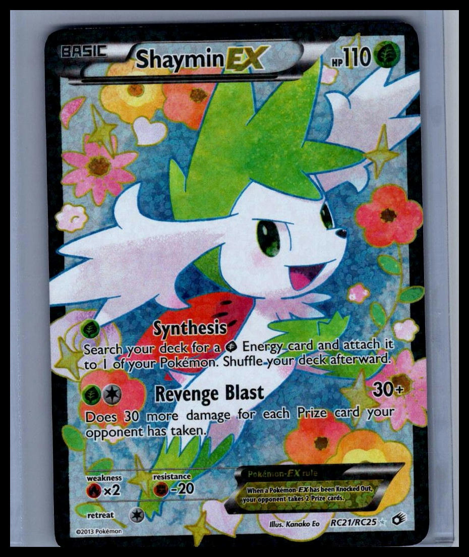 Shaymin EX (Full Art) Legendary Treasures: Radiant Collection #RC21/RC25