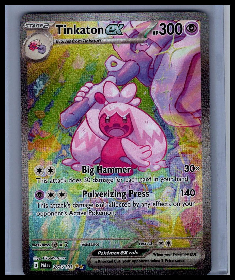 Tinkaton ex SV02: Paldea Evolved #262/193