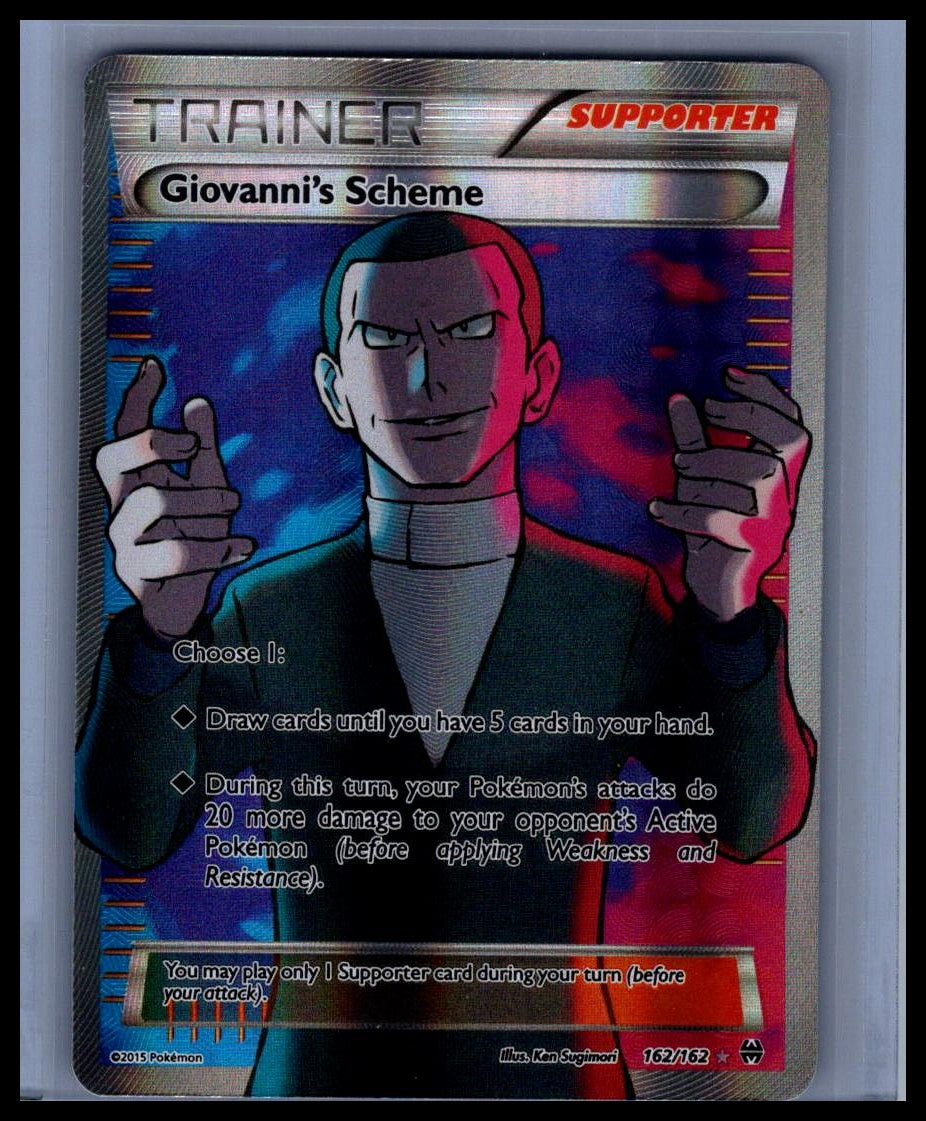 Giovanni's Scheme (Full Art) XY - BREAKthrough #162/162