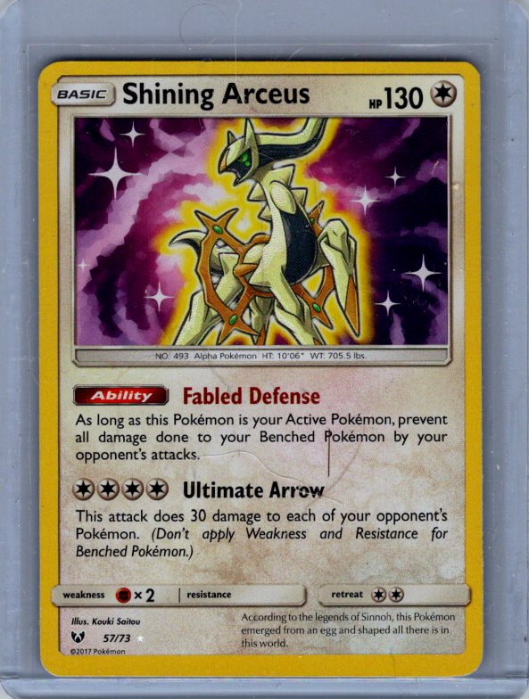 Shining Arceus Shining Legends #57/73